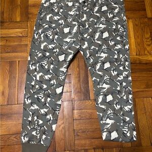 True Religion Camouflage Joggers - Tan and White size 44